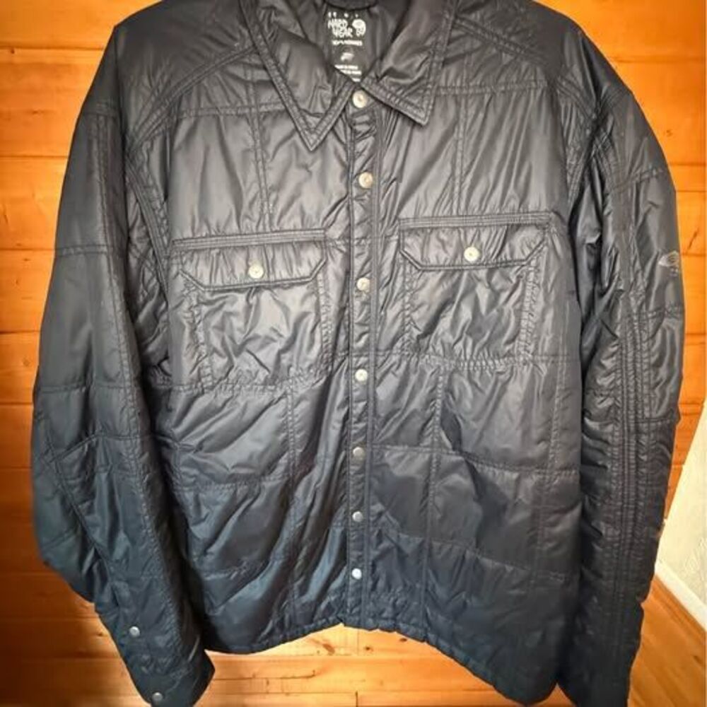 Mountain Hardwear Men's insulated Quilted Shirt Jacket  L